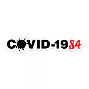 covid-1984-sticker