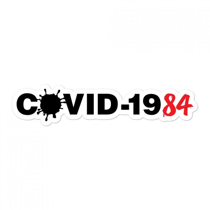 Covid-1984 Sticker covid-1984-sticker